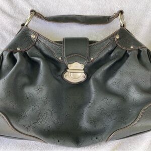 Louis Vuitton Mahina Solar pm mini black with silver accents